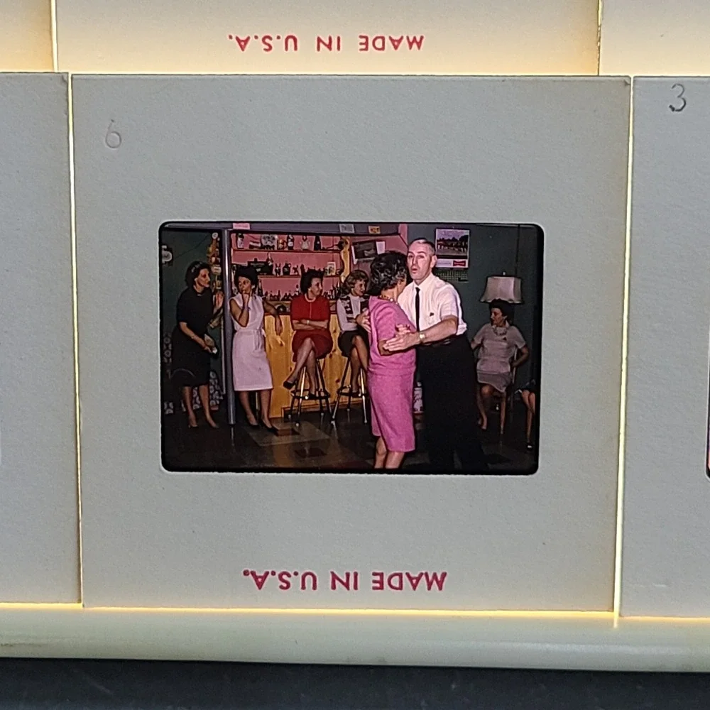 Lot of 30 Slides Party‎ Christmas People Gatherings 1968
